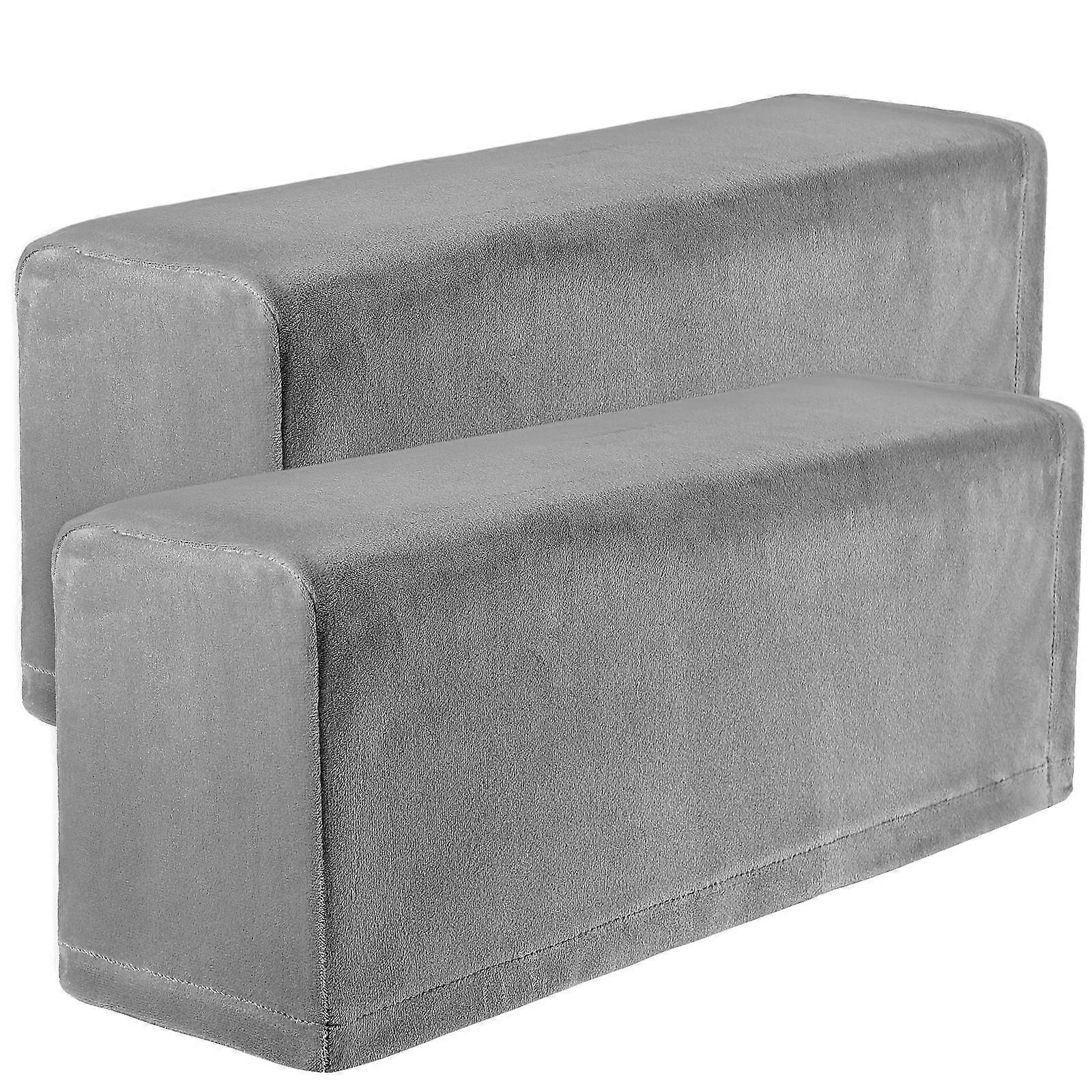Elastic Sofa Armrest Covers | Non Slip Couch Arm Protectors | Washable & Soft for Recliners & Armchairs | Universal Fit for Arm Protection | Easy to