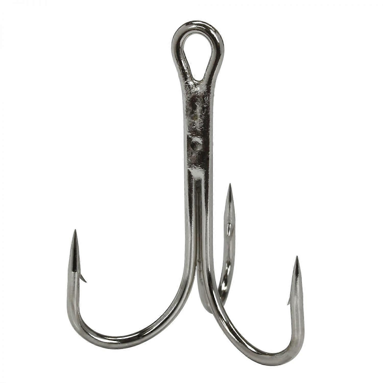 Sea Treble Hooks Strong NickelPlated Size 6/0 Pack of 2