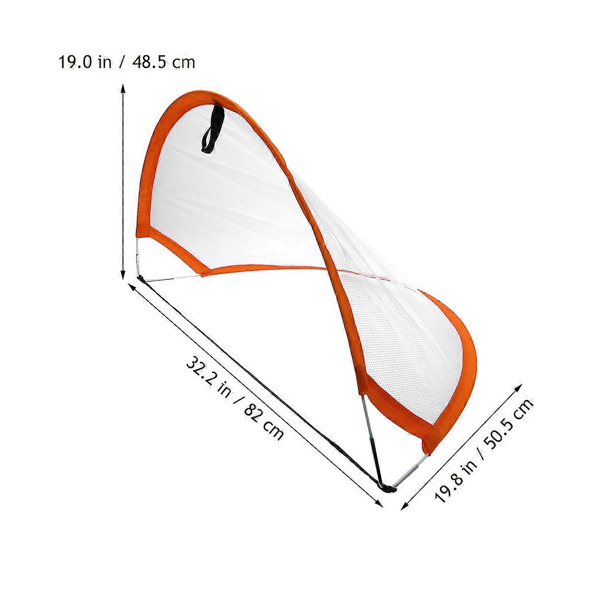 Toddler Soccer Goal Football Door Toy Portable Folding Soccer Goal Net Outdoor Training Door Game 1Pack