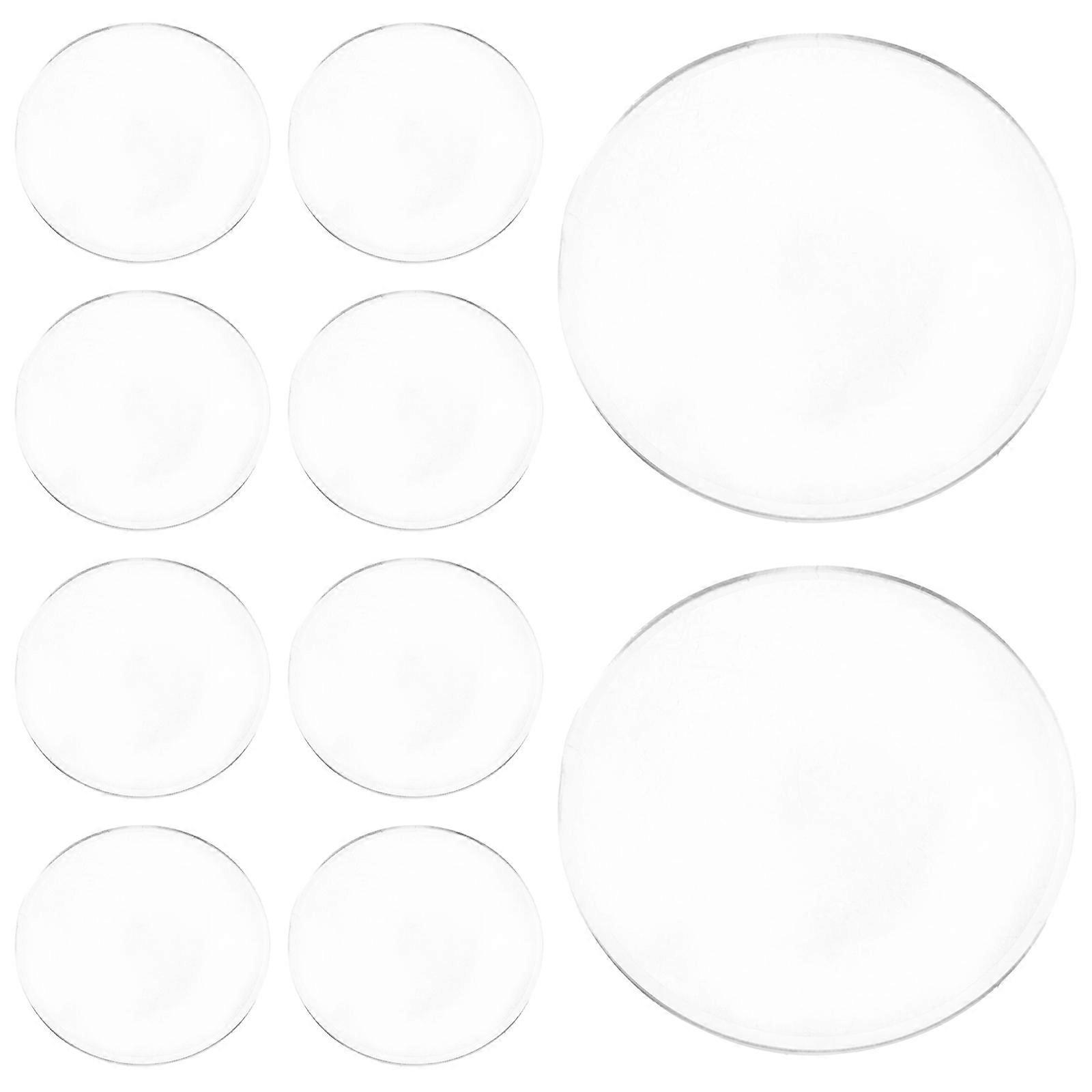 Small Convex Lens Vr Glasses Part Comfortable Design Compatible With Smartphones 10Pcs