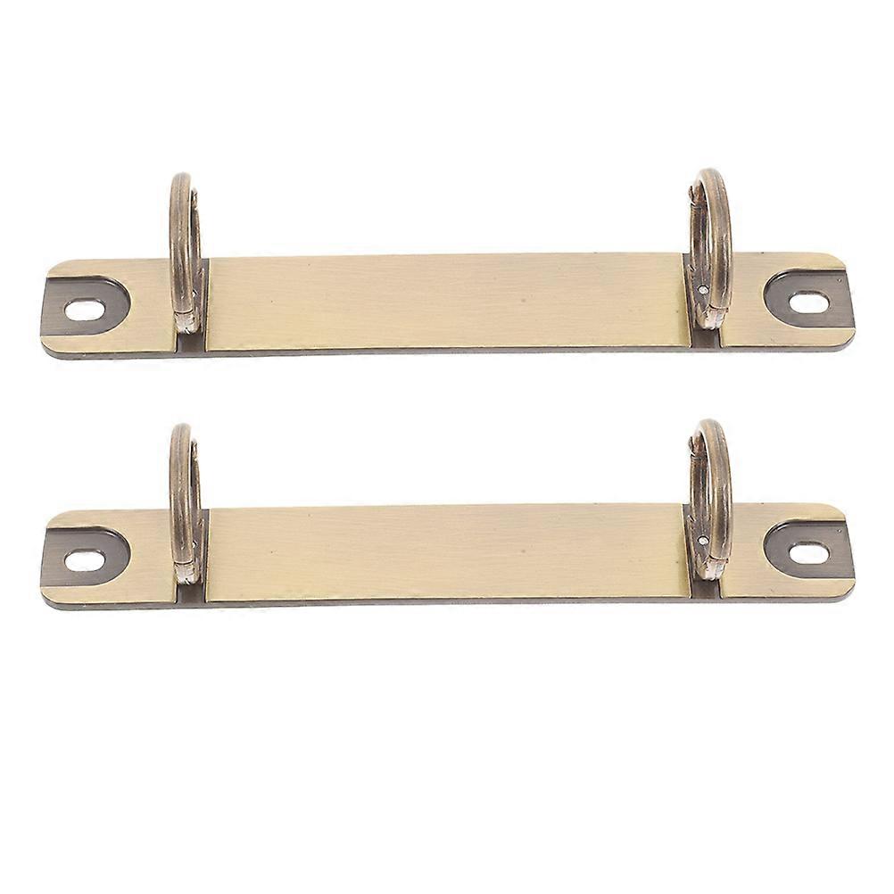 Convenient Binder Ring Clips Universal Spines Rings For Professionals Organizing Documents 2Pcs