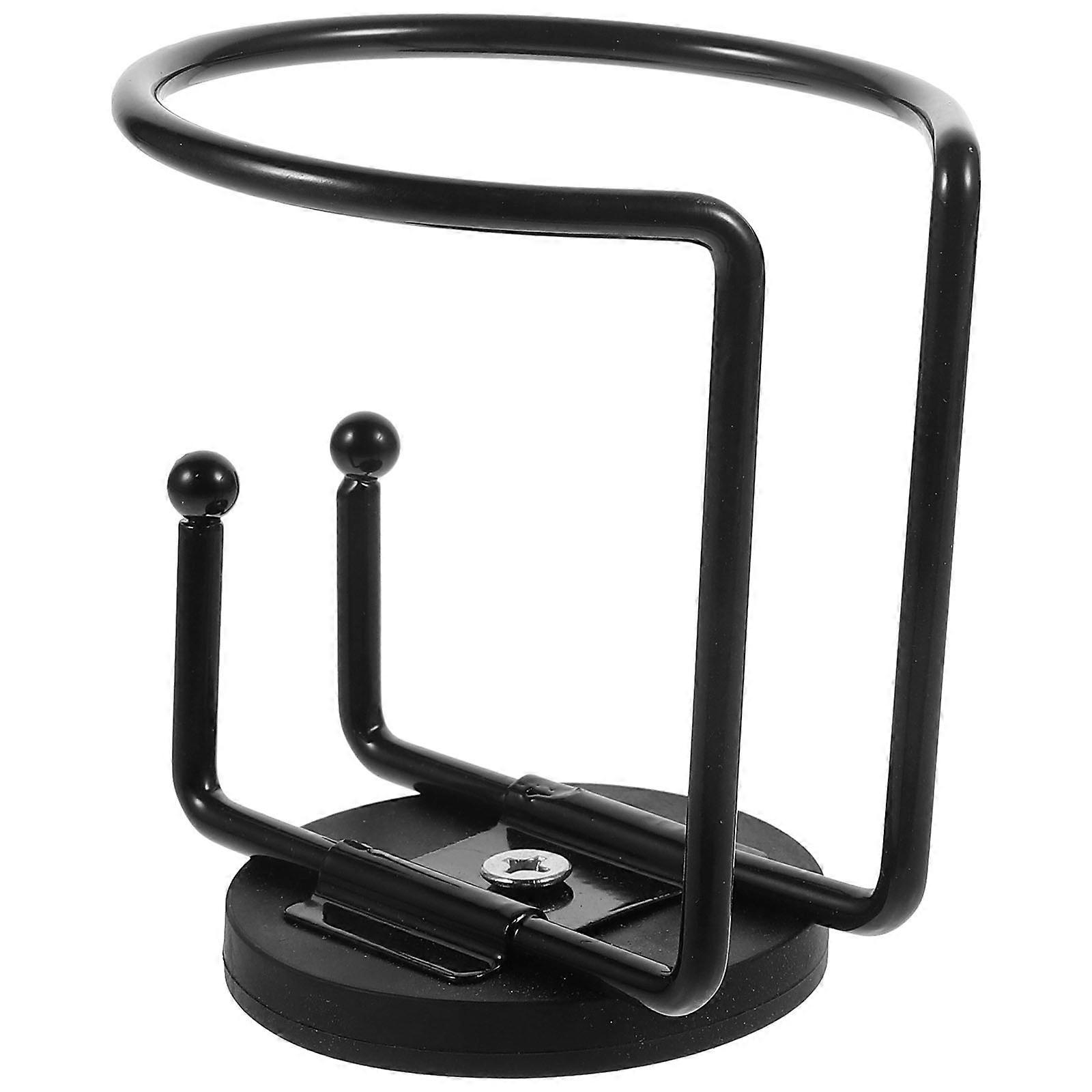Magnetic Metal Cup Holder for Car, Boat, RV – Space Saving, Compact Drink Stand for Bottles, Mugs, Cans – Easy Install & Clean