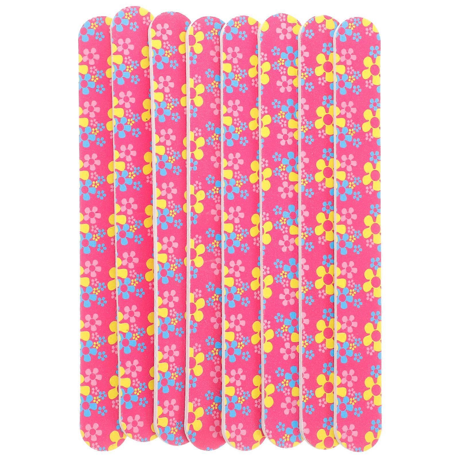 Nail Polisher Tool For Women Diy Enthusiasts Grit Material Polishing Function 8Pcs