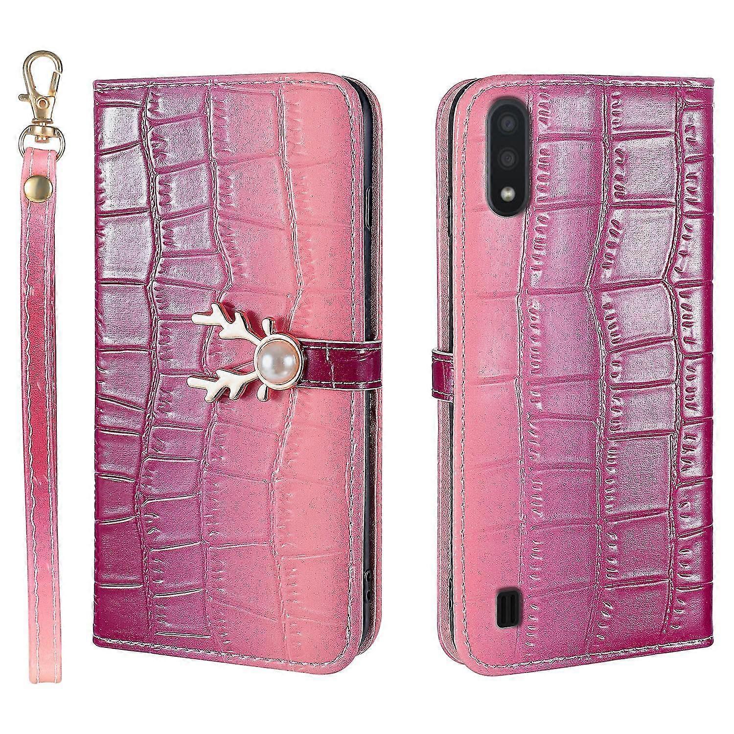 For Samsung Galaxy A01 Phone Case With Strap