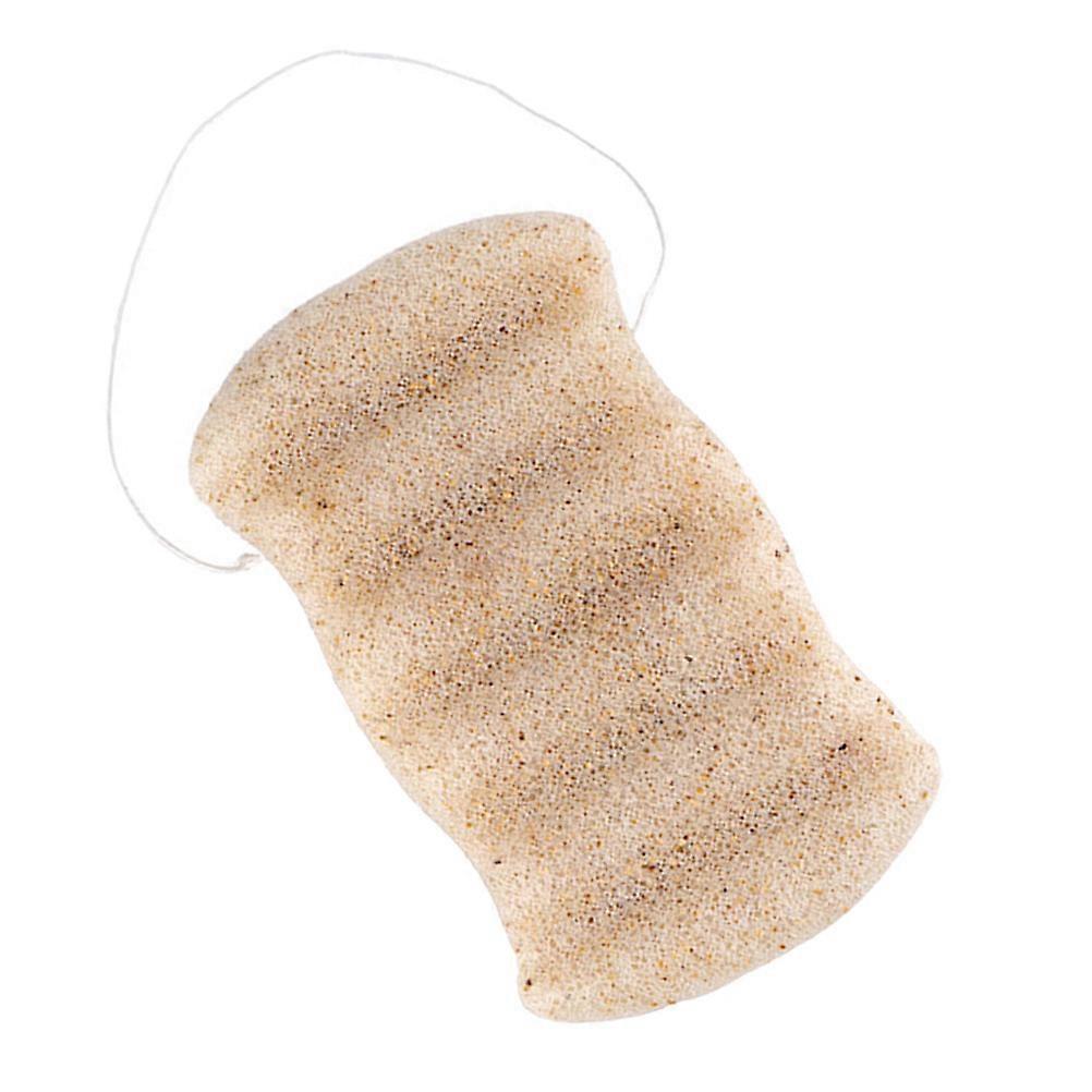 Sponge For Bathing Wave Shape Facial Sponge For Face Care Gently Exfoliates 11.8X7X3.2CM 1Pc