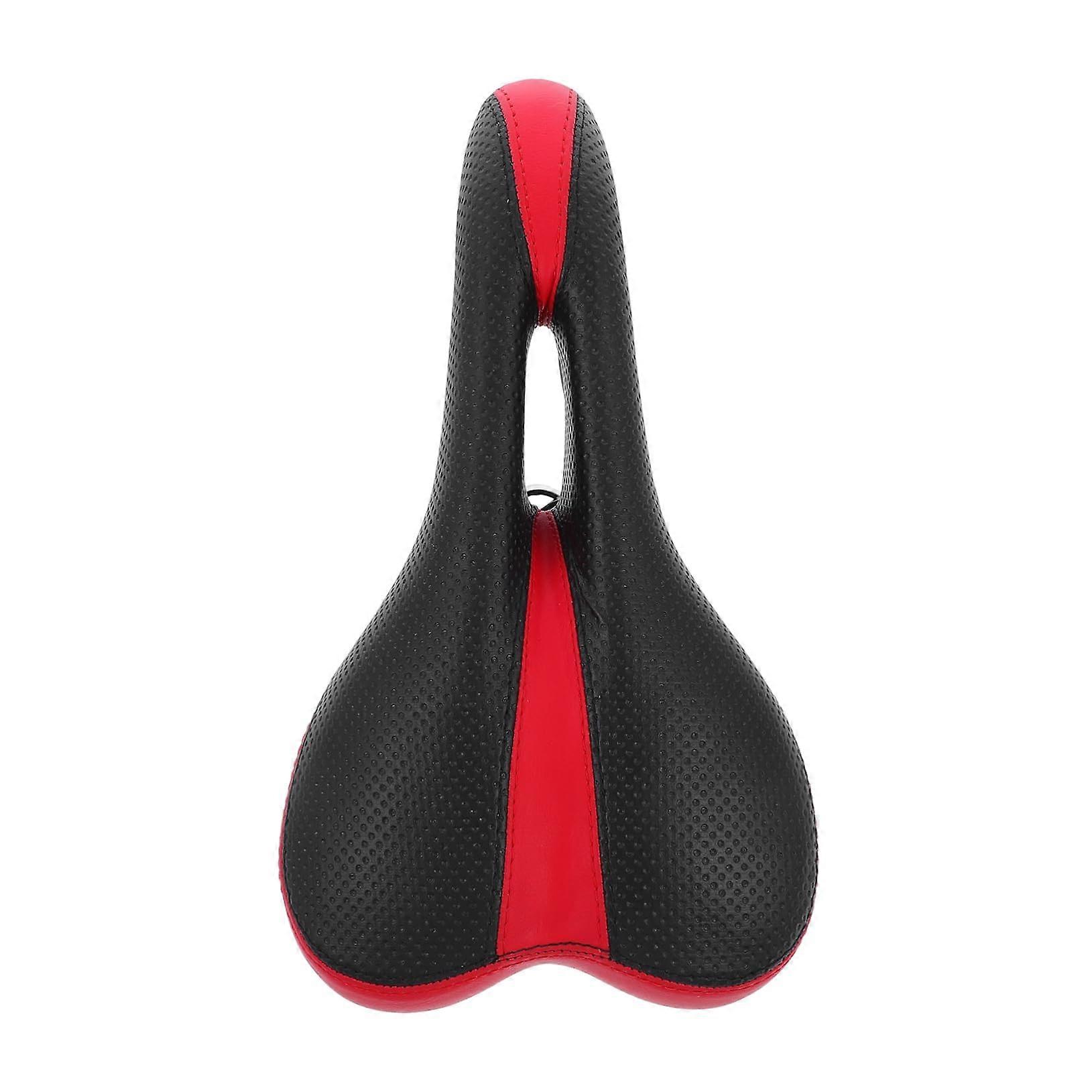 Fitness Bicycle Seat Cushion Ergonomic Padded Saddle Cover Exercise Bike Durable PU With Elastic Surface Universal Fit