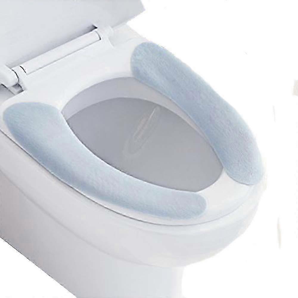 洗える便座蓋ウォーマーカバーパッド、バスルーム用、さまざまなトイレブランドに適しています(2個セット)