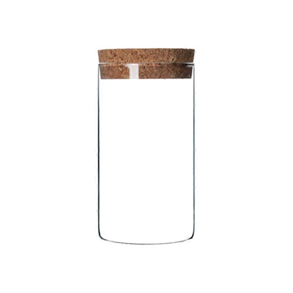 Glass Storage Jar for Storing Things with Cork 300ml Transparent Food Container