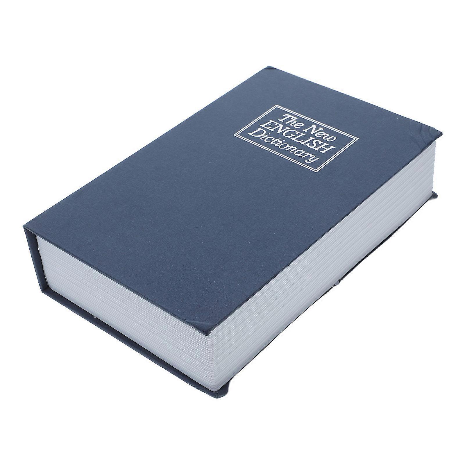 Simulated Book Safe Lock Box with Combination Lock for Cash, Coins, and Valuables – Sturdy Design for Home Decor and Organization