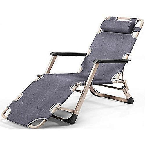 Foldable garden sun lounger, extrawide recliner, adjustable zerogravity chair for lawn swimming pool crystal cushion