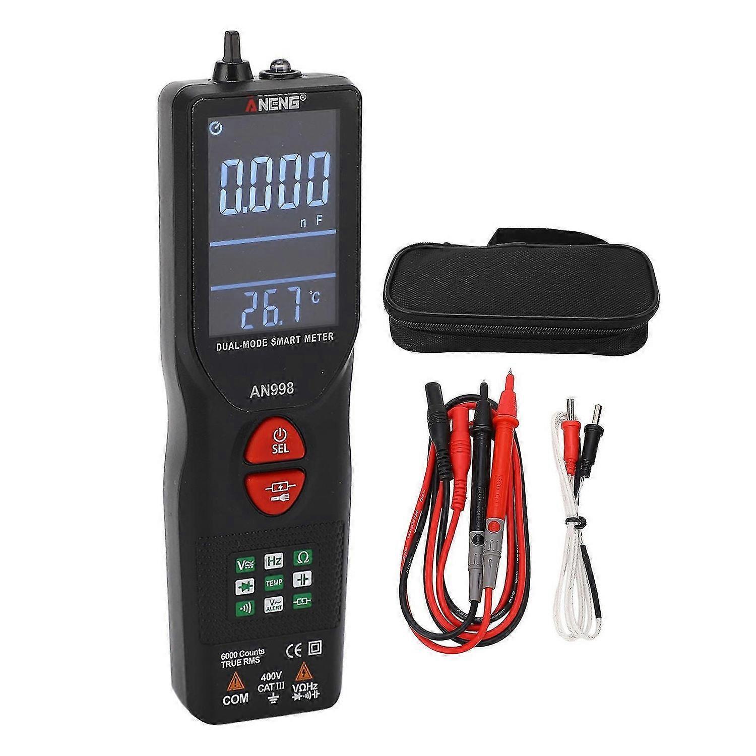 Dual Mode Smart Meter Non Contact Induction Pen High Accuracy Digital Multimeter for Circuit Testing