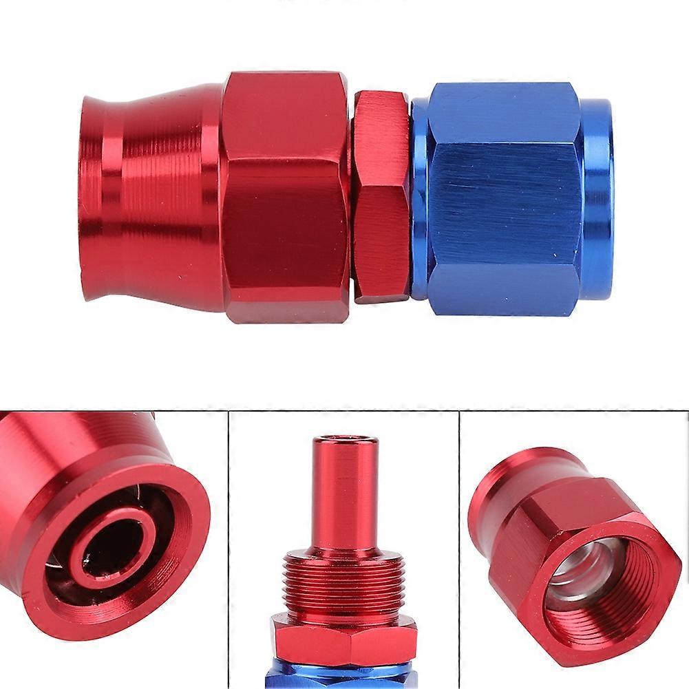 AN6 180 Degree Push On Twist Lock Oil Gas Fuel Line Hose End Fitting Hose