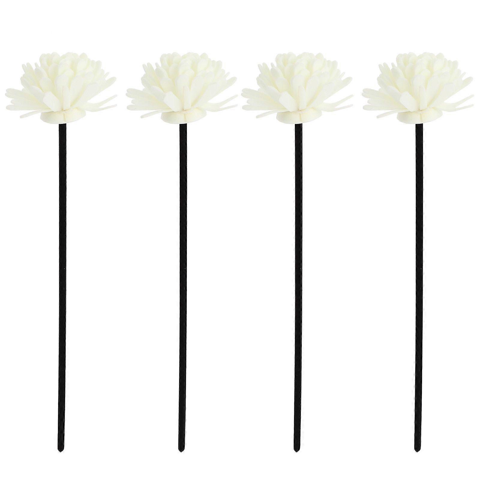 4Pcs Diffuser Flower Sticks Perfume Volatile Sticks Aromatherapy Accessories