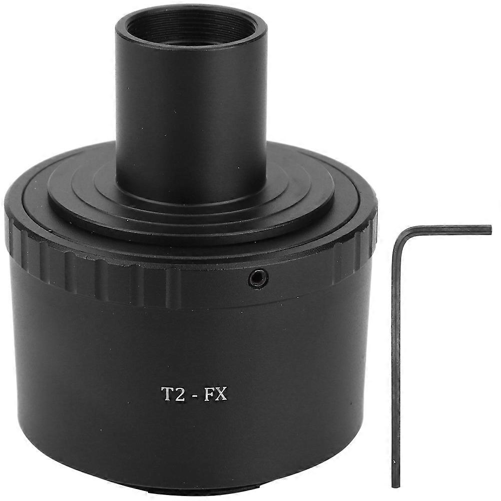 T2-FX Metal Adapter Ring for 23.2mm T Mount Microscope to for Fuji FX Mount Camera