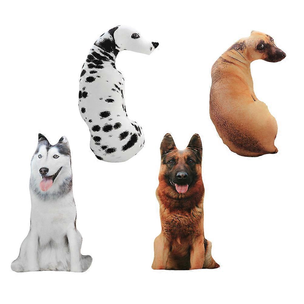 Soft Dog Toy Pillow Home Decoration Plush Toy Hound Shape 90cm x 78cm x 30cm Bed Pillow 1PC