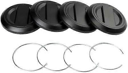 Crafted from ABS, these Hubs caps are wear resistant, making ideal for harsh weather conditions and rough terrains