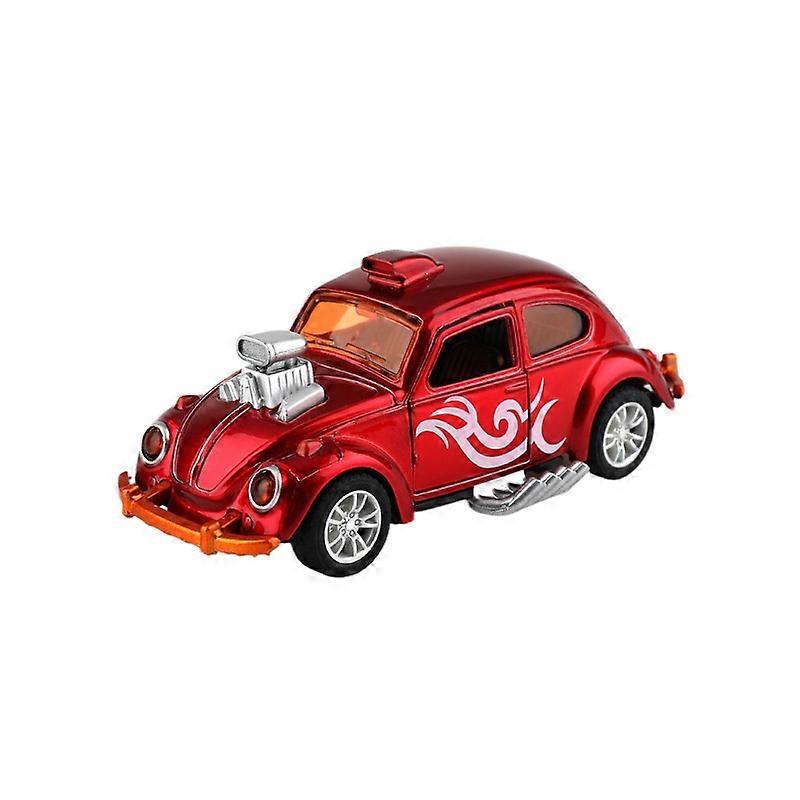 Open Window Box 1 36 Alloy Pull Back Double Door Inertia Tank Car Model Cartoon