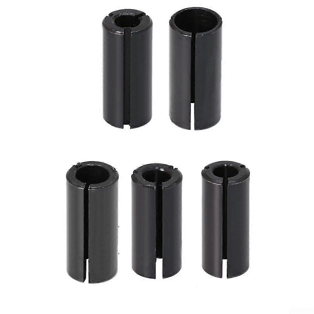 4-Piece Router Bit Collet Adapter Set for Engraving Tools, Compatible with Various Models and Sizes