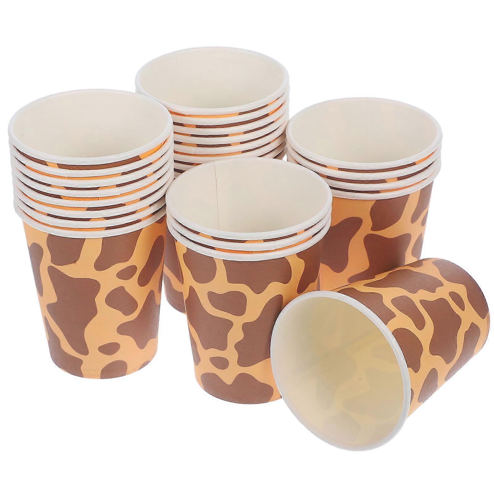 Party Cups Disposable Cylindrical Drinking Cups Multi Color Suitable For Home Receptions Weddings 24Pcs