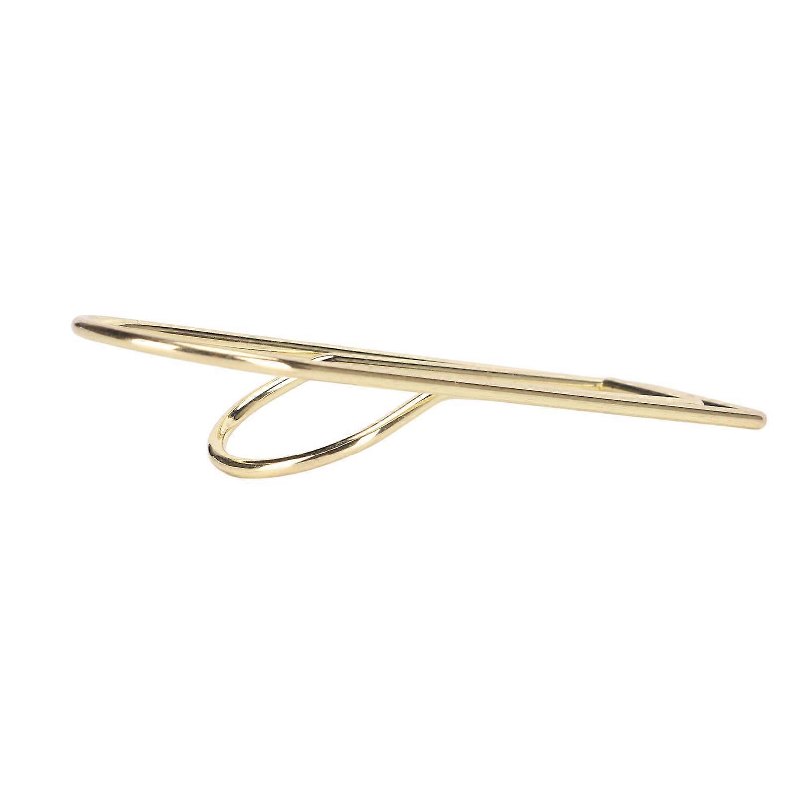 20PCS Pen Clip Folder 3 Colors Note Clamping Steel Material Metal Plating for Holding Pen Notebook Paper Bill Receipt