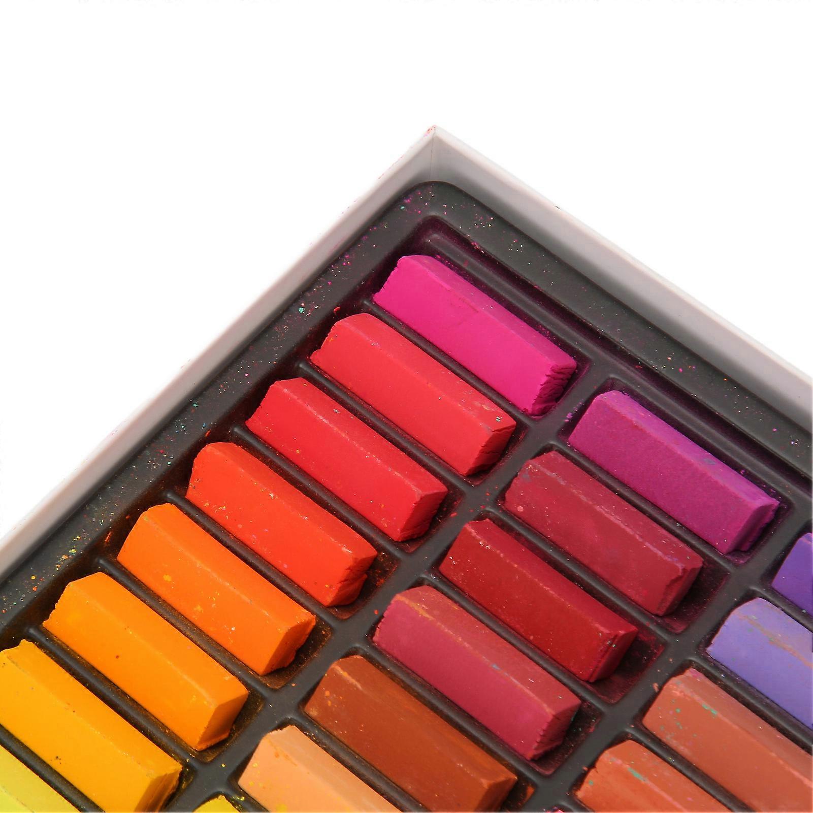 Soft Pastels 64 Colors Professional Easy Blending Mini Pastel Sticks for Beginners Artists Drawing Crafting