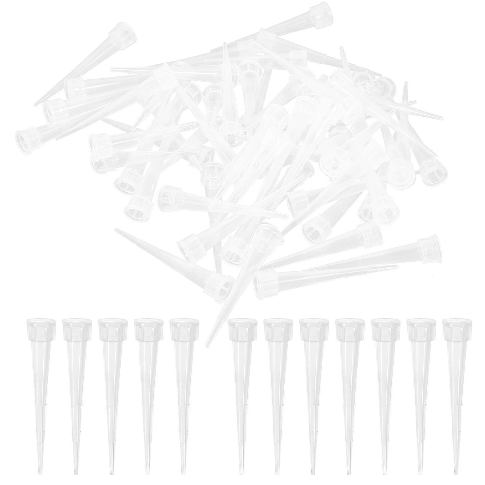 100Pcs Plastic Floral Water Tube Holder Floral Arrangement Vials Holder DIY Materials