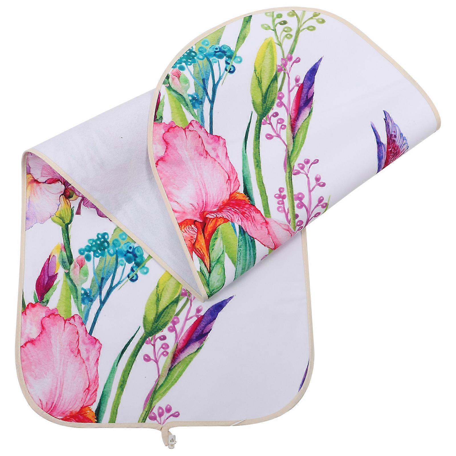 Ironing Board Protector Polyester Material Heat-Resistant Case Multi Color 140x50cm Rectangular Style For Family 1Pcs