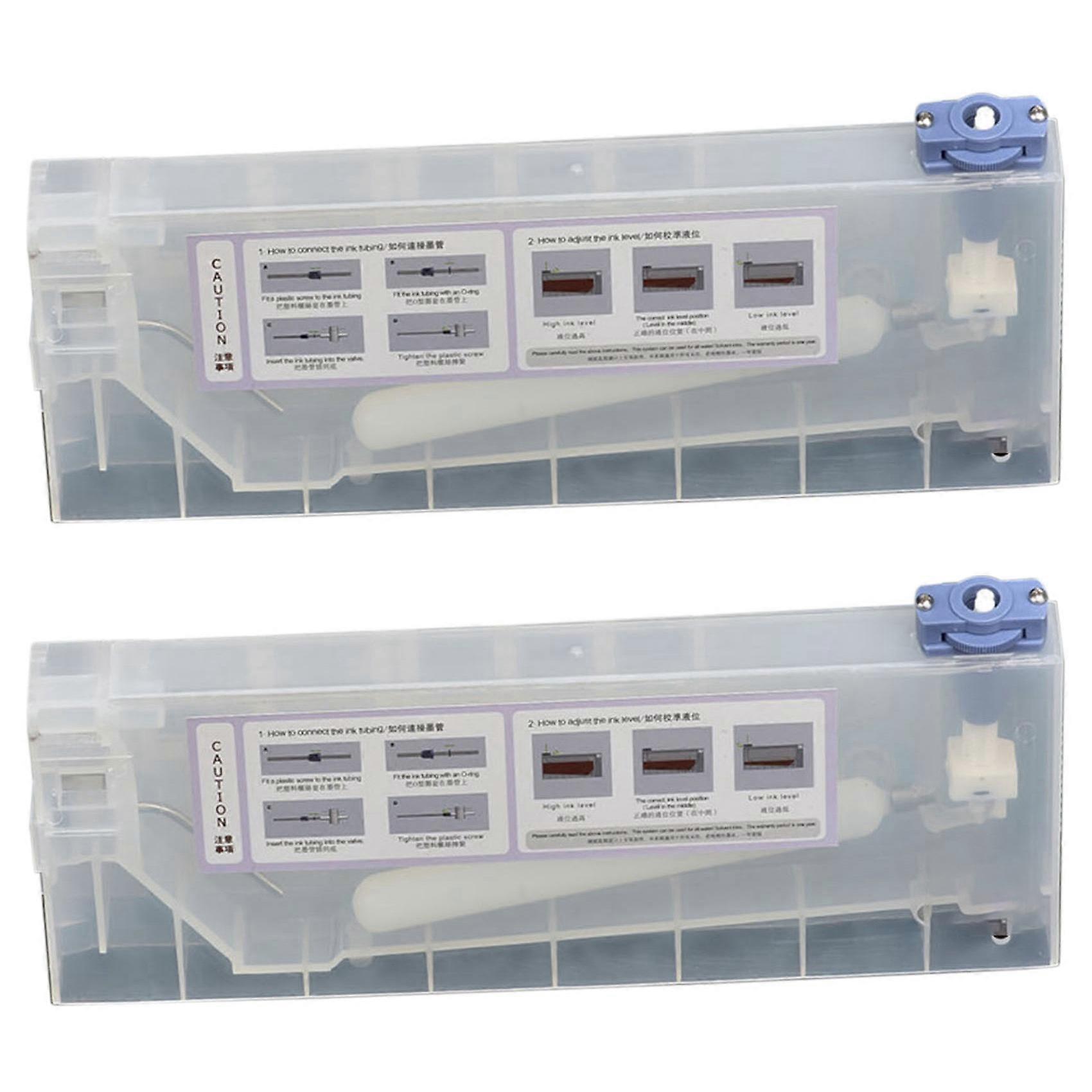 2 PCS 220 Ml Ink Eco-Solvent Printer for Mimaki JV33 Bulk Ink System for JV33 JV5 JV3 TS3