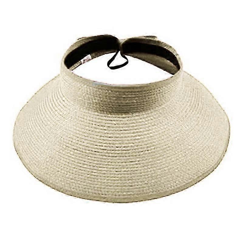 Women Large Floppy Visor Hat Summer Holiday Adjustable Foldable Sun Cap