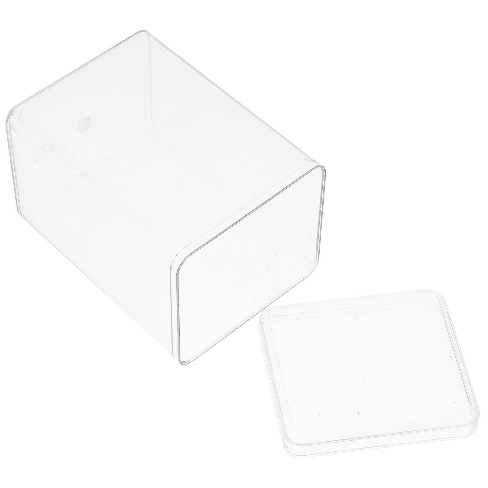 Transparent Display Storage Box for Collectible Figures Multi Functional Countertop Organizer for Models Figures