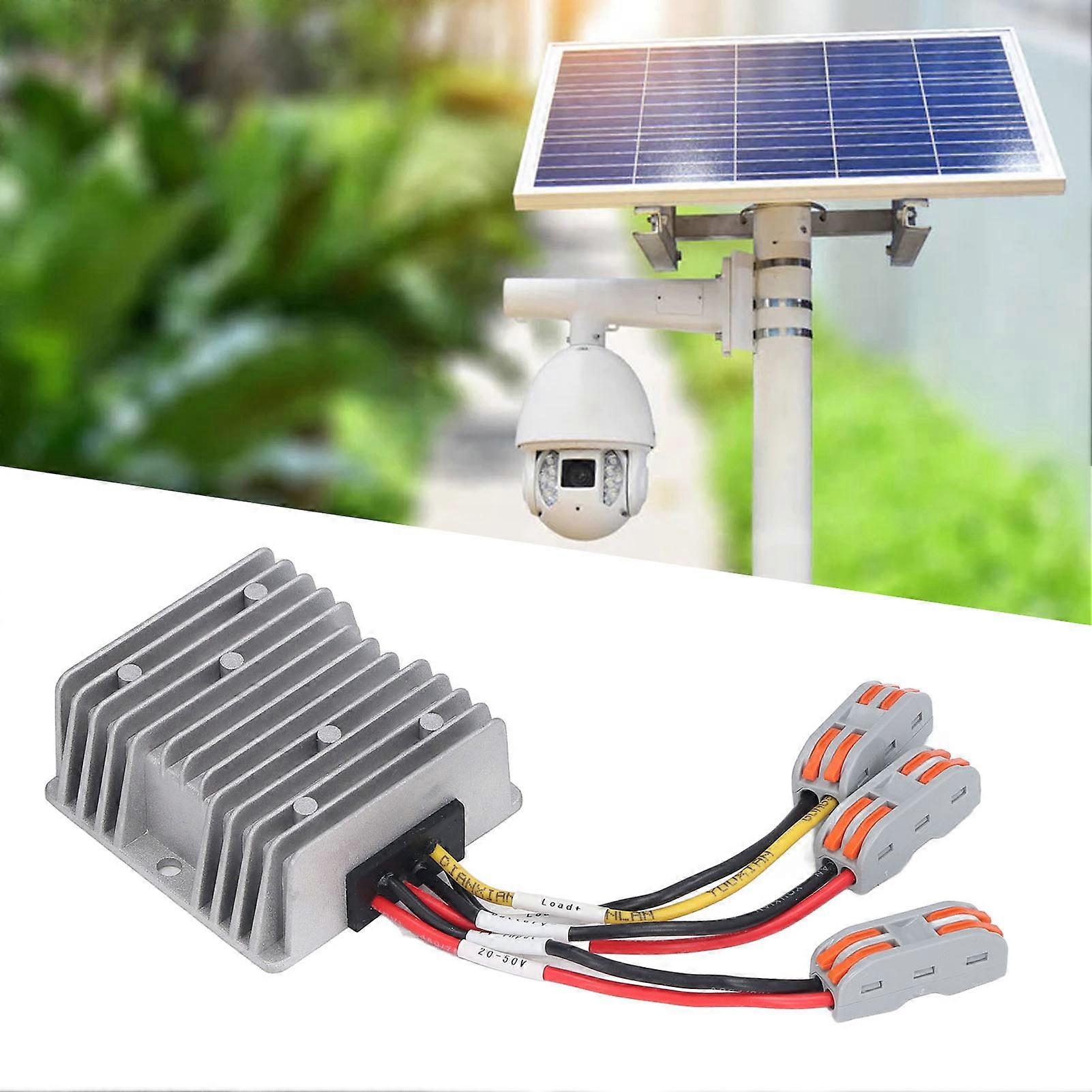 20A 300W MPPT Solar Charge Controller Buck Synchronous Rectifier Photovoltaic Battery Charger 24 Hours Load Output 12.6V Normally Open 