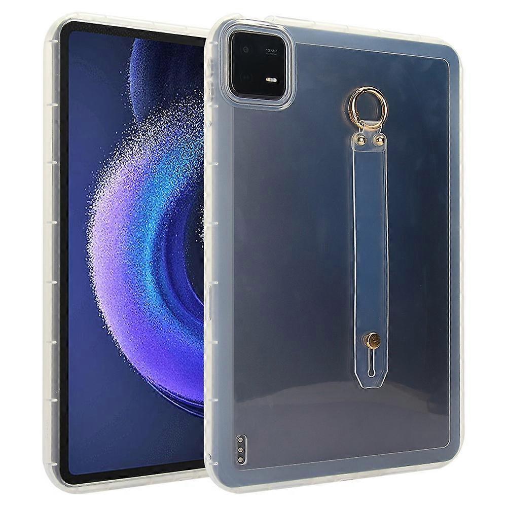 Compatible For Xiaomi Pad 6 Pro / Pad 6 Case Shockproof TPU Tablet Cover with Wristband