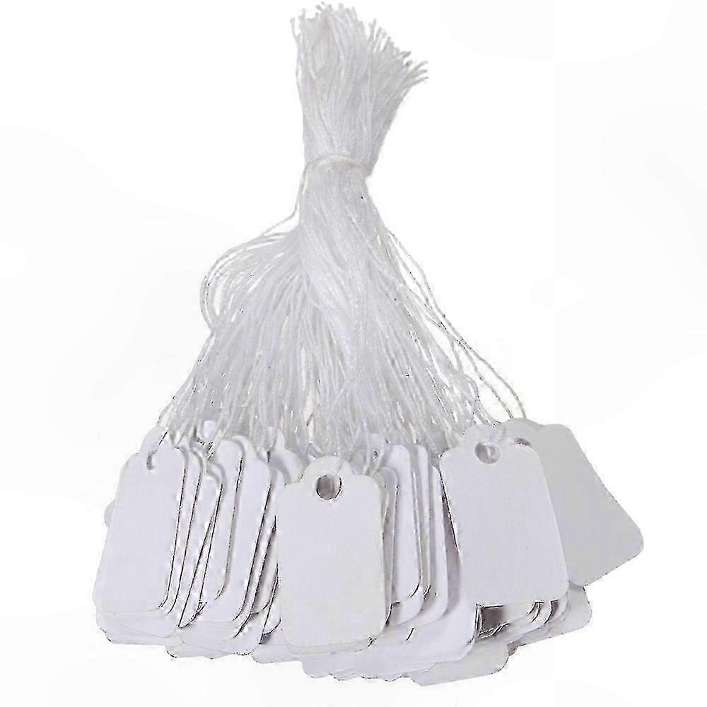 White Paper Labels, 90-100 Count