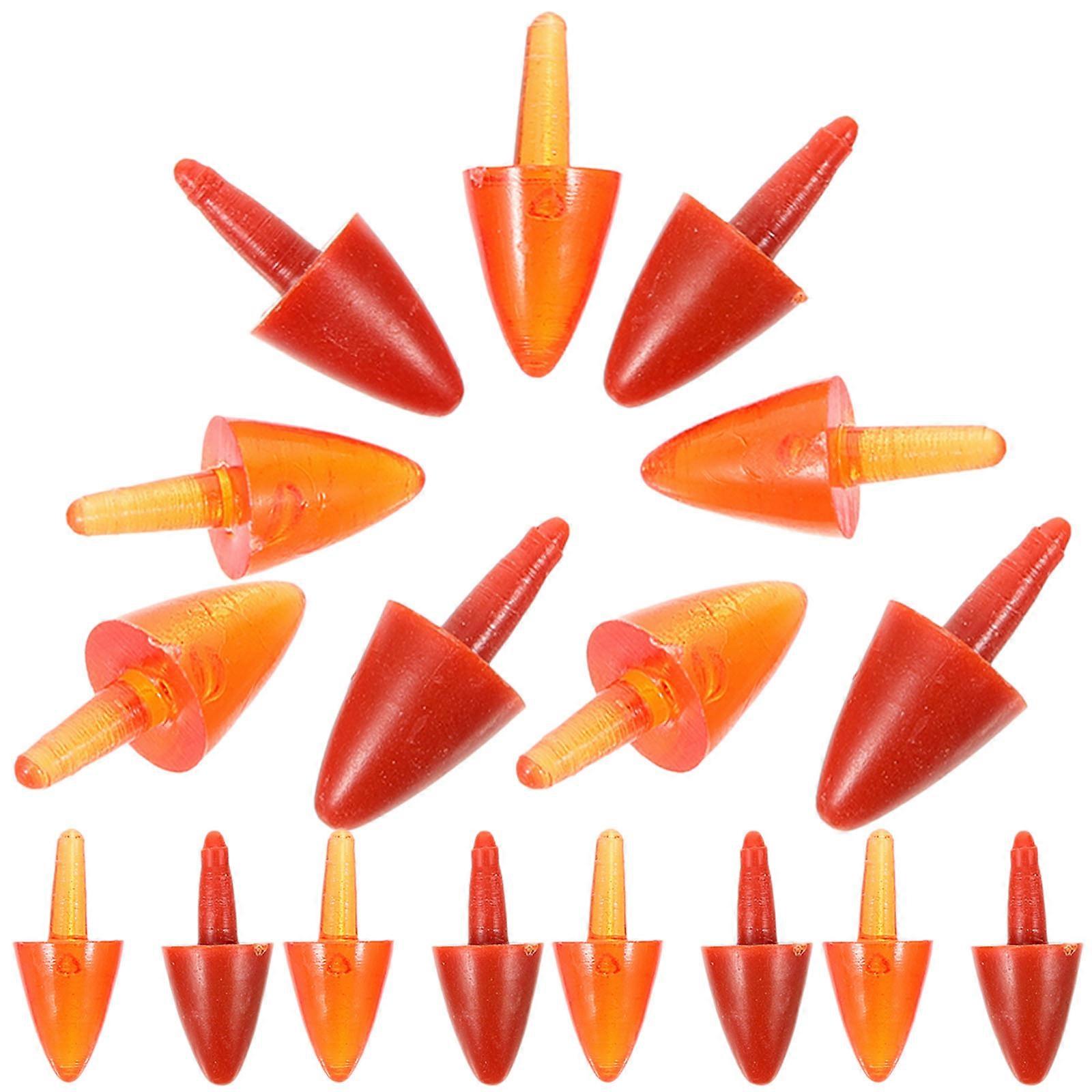 200pcs Plastic Snowman Noses for DIY Christmas Crafts – Realistic Xmas Decoration Supplies for Snowman Making, Perfect for Family Fun and Creative
