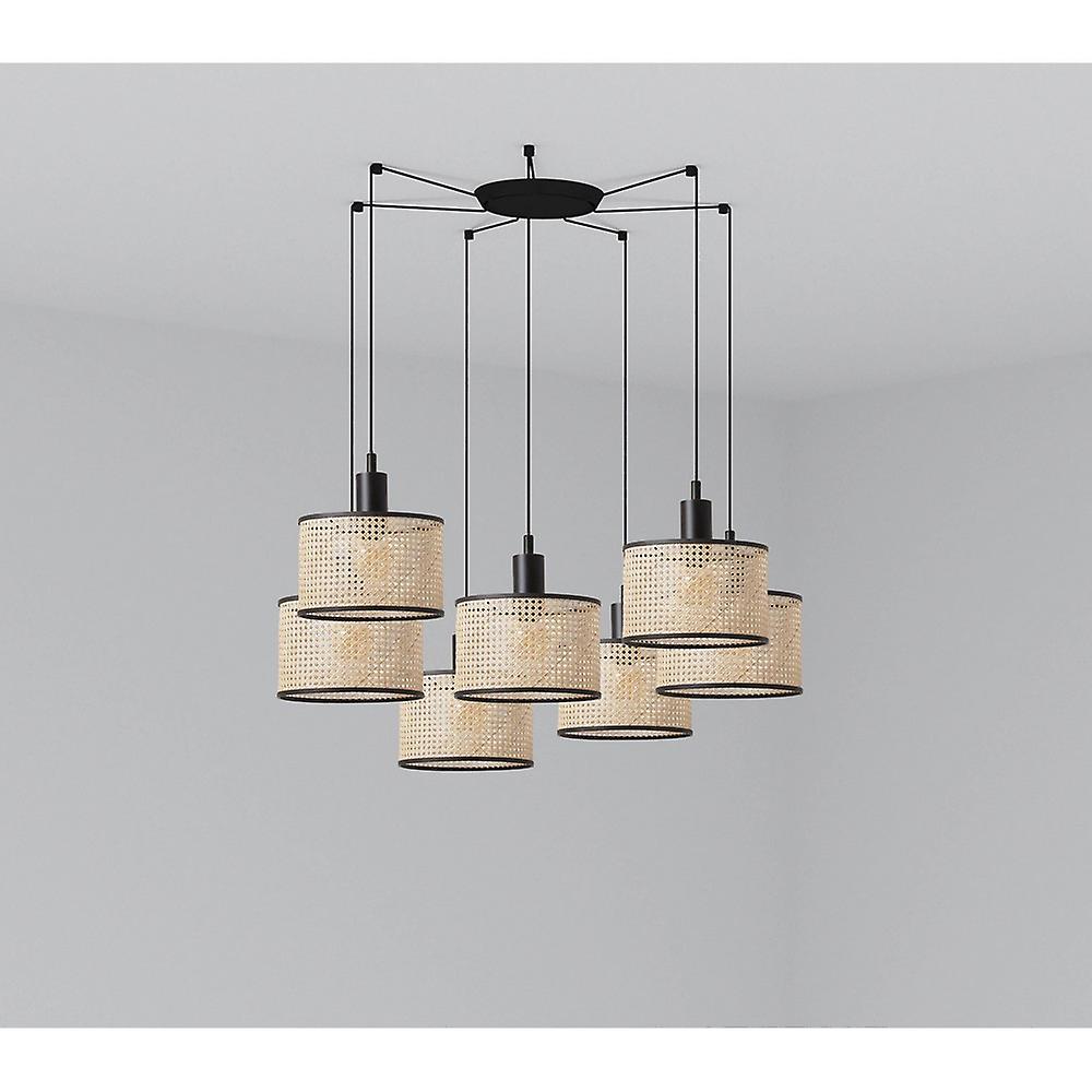 Faro MAMBO - Cluster Pendant Ceiling Light Black, E27