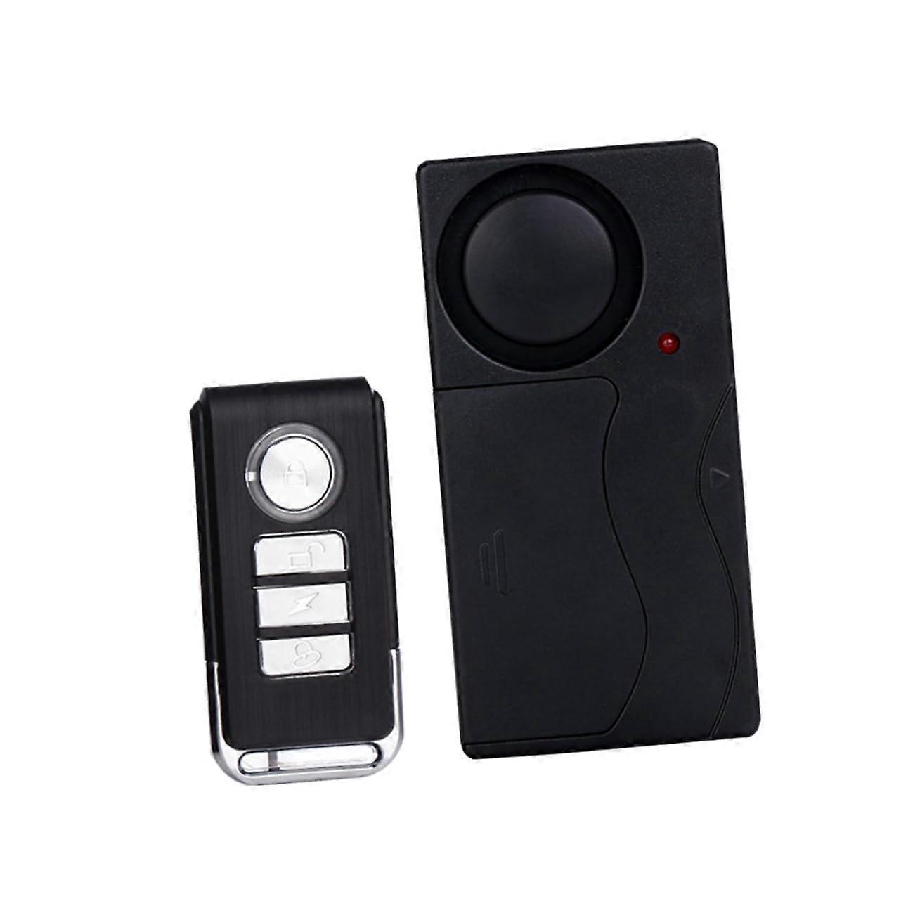 Wireless Vibration Alarm for Vehicles Bicycles Doors and Windows Adjustable Sensitivity Alarm Easy Installation Durable Security System