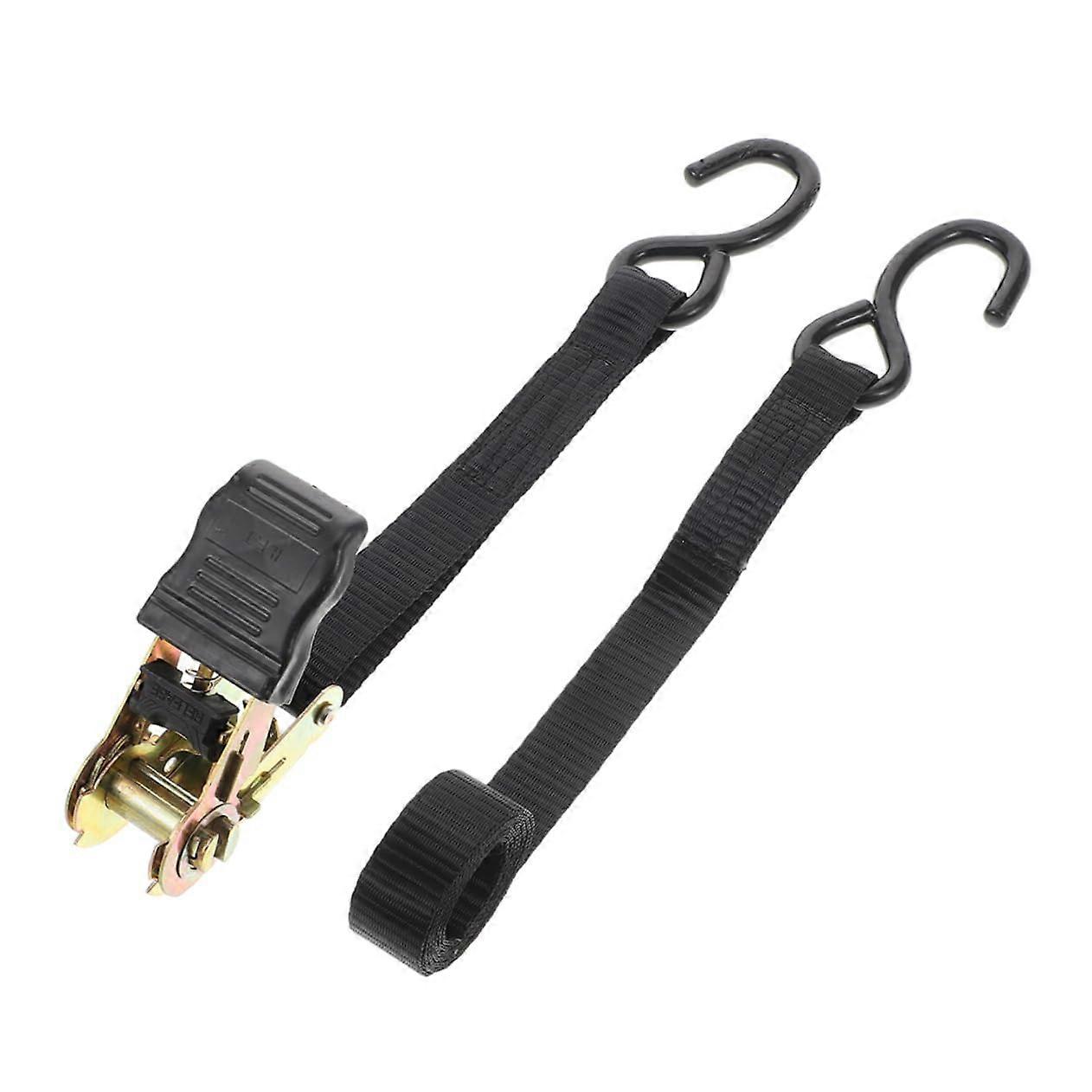 Bungee Tie Down Straps With Hooks For Cars, Motorcycles, Trucks, Trailers - Adjustable, Durable, Easy To Use