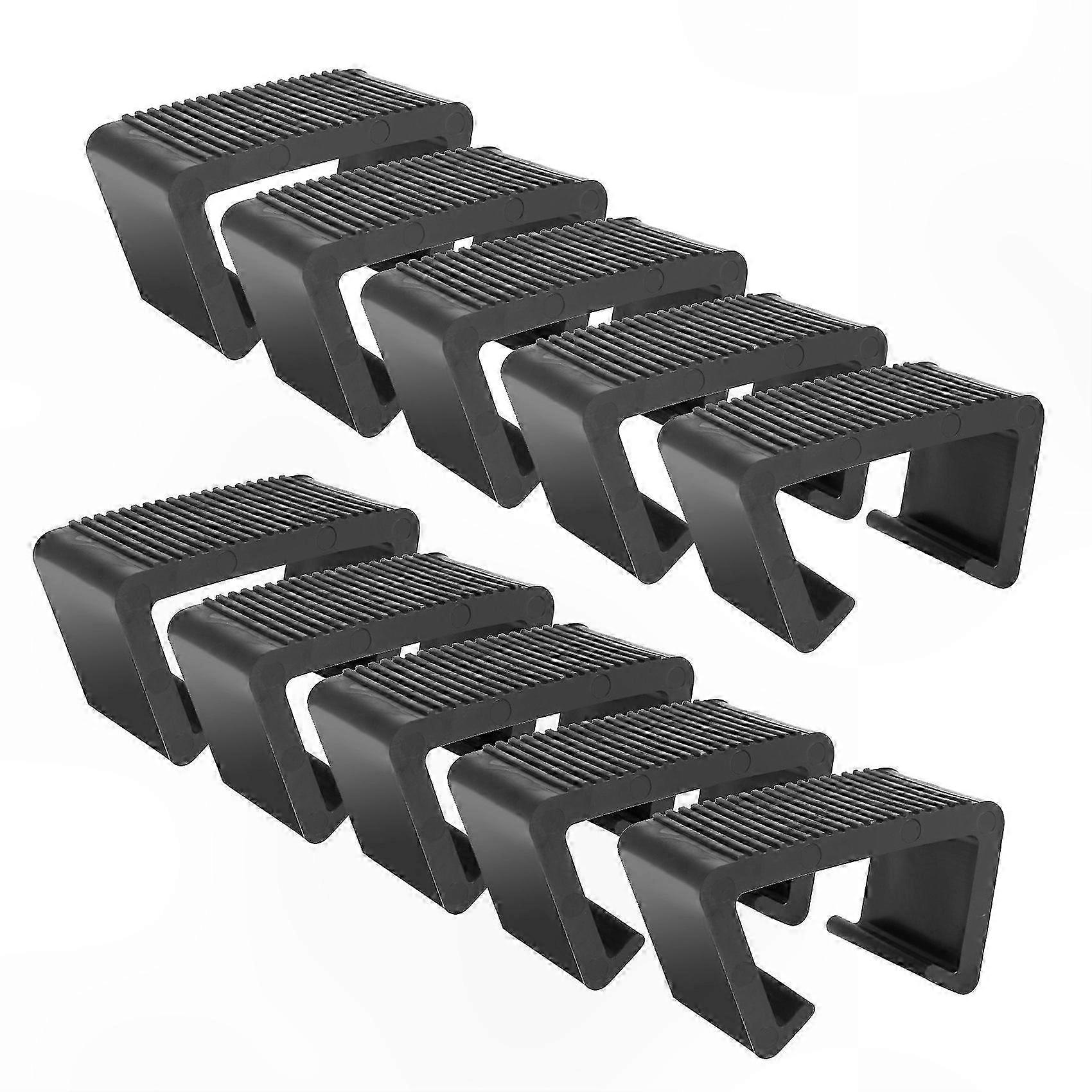 10-Pack Garden Furniture Alignment Clips for Rattan Sofa Frames