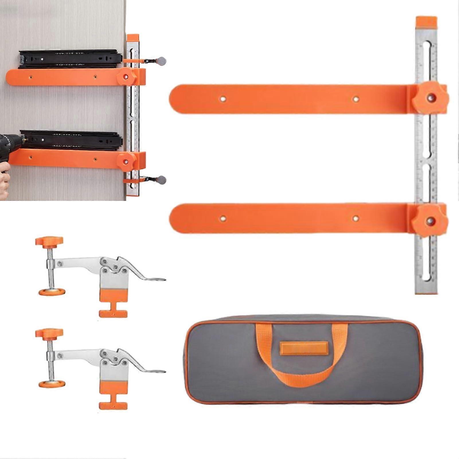 Drawer Slide Mounting Jig - Alignment Tool For Drawer Slides, Universal Fit, Precision Drawer Accessories For Home