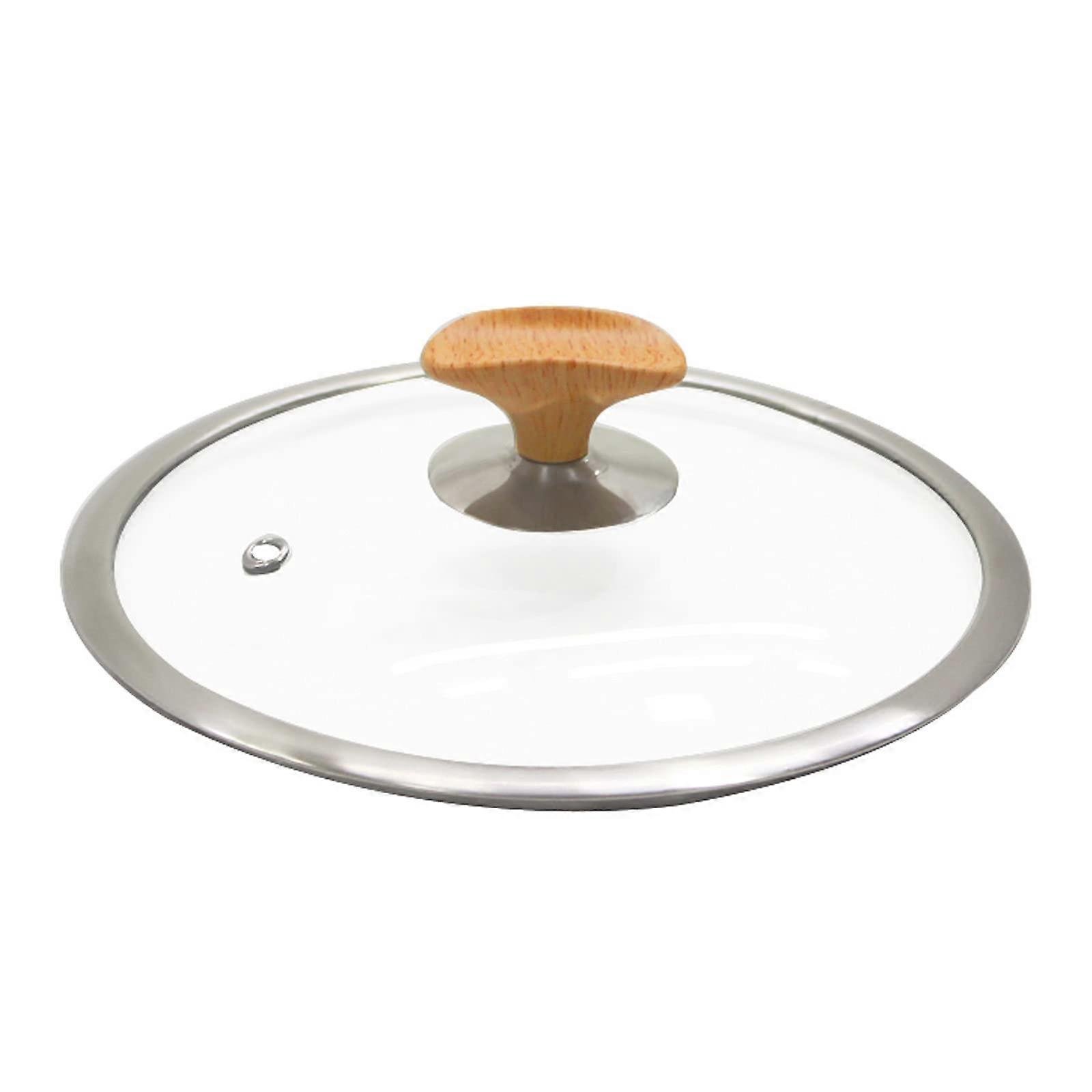 Universal Lid Tempered Glass Pot Lid with Bakelite Handle for Frying Pans 21cm