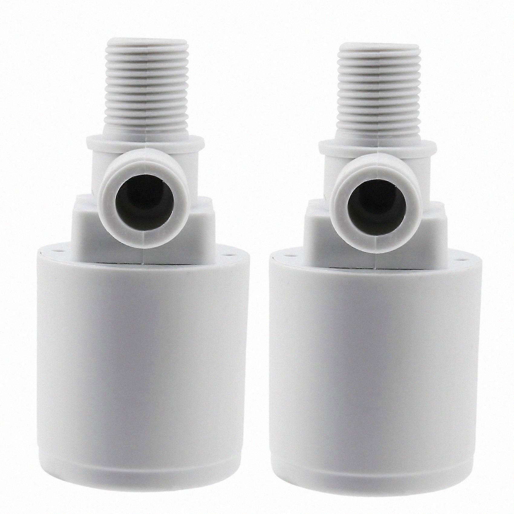 2x Solar Water Tank Water Tower Pool Automatic Water Level Controller Plastic Float Ball Valve Wate