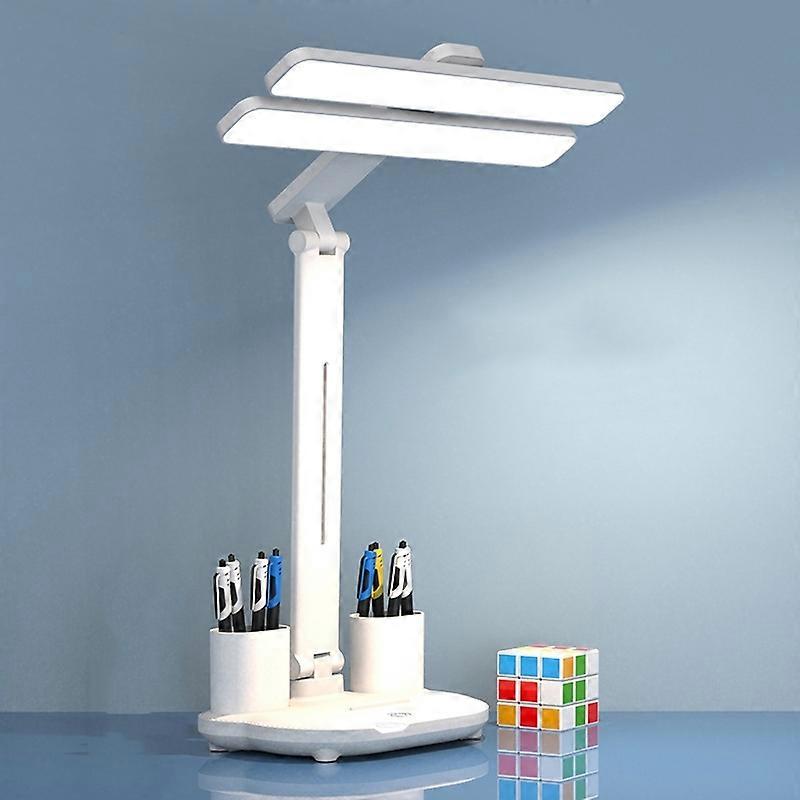 Double Head Horizontal Desk Lamp Plug-in Basic Model