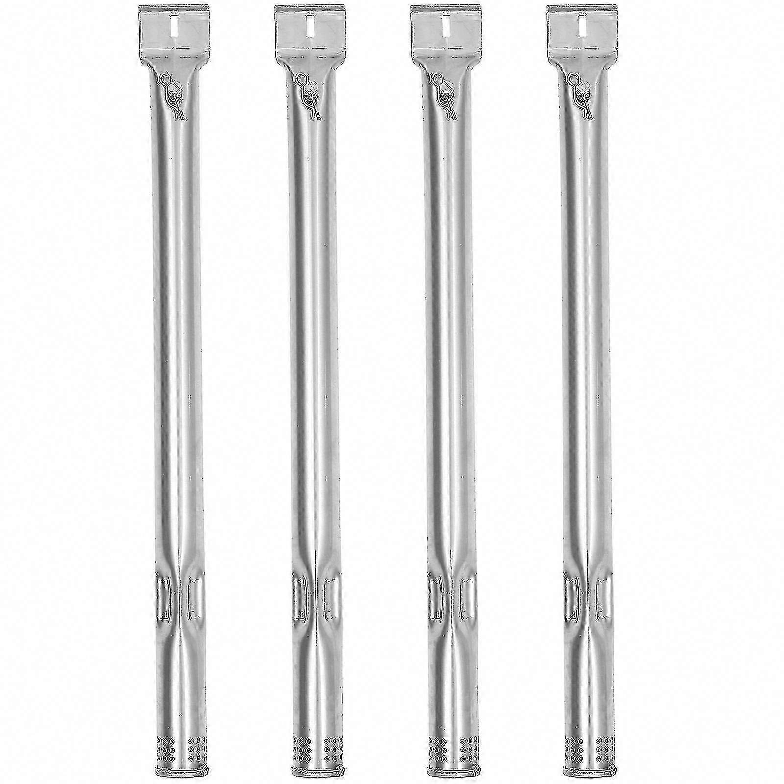 4 قطع الفولاذ المقاوم للصدأ شواء شواء الموقد أنابيب استبدال لشواية الغاز