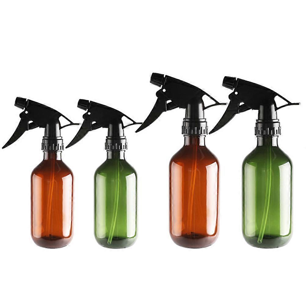 Plastic Pressure Trigger Spray Bottles 2 Pack Leakproof Watering Sprayers for Plants & Cleaning, Lightweight Design