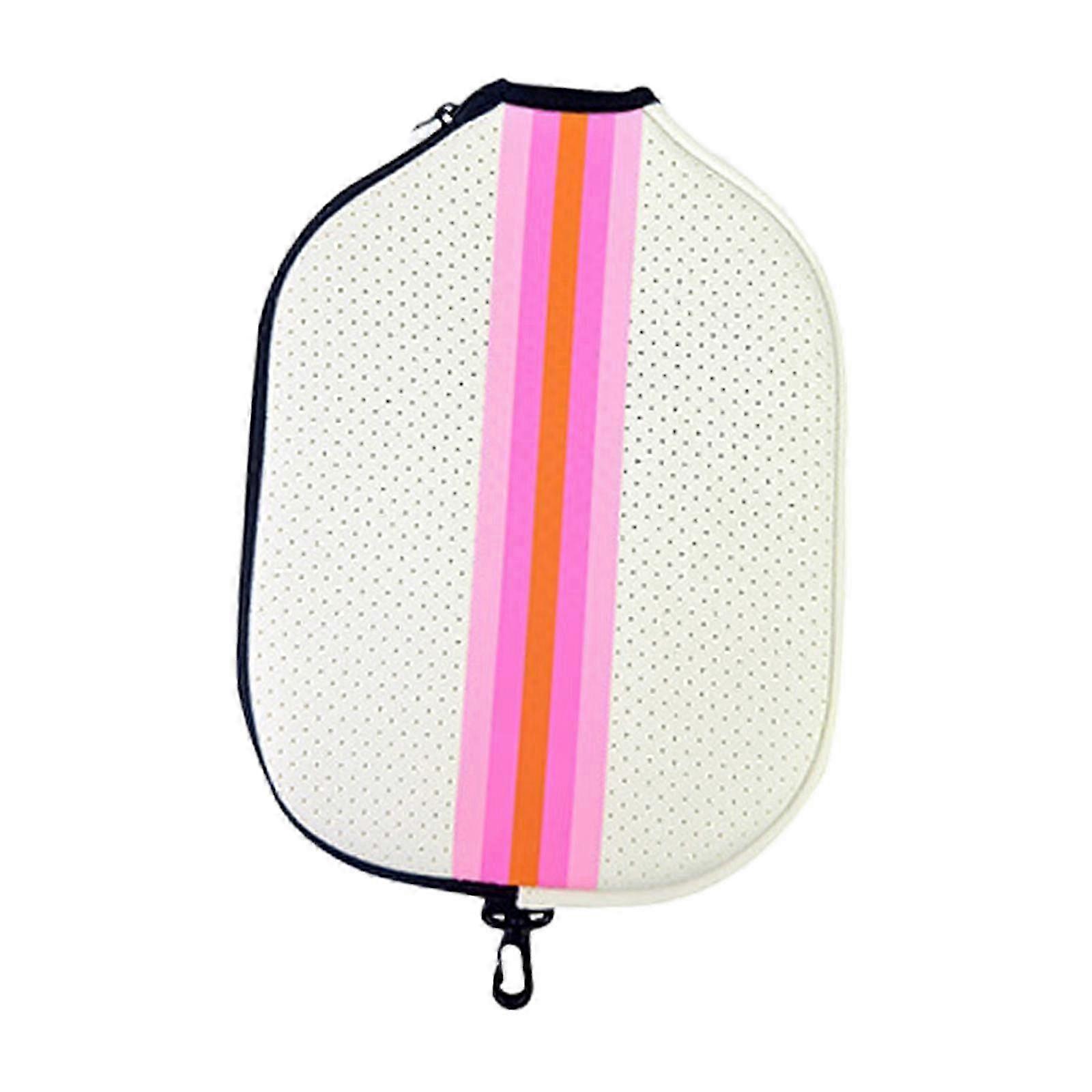 Pickleball Paddle Cover, Zipper Closure Neoprene Protective Case for Pickleball Rackets, 20cmx28cm