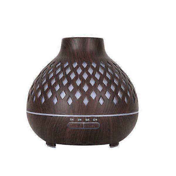 Diffusor für ätherische Öle, 400ml, mit 7-farbiger LED für mehrere Szenarien