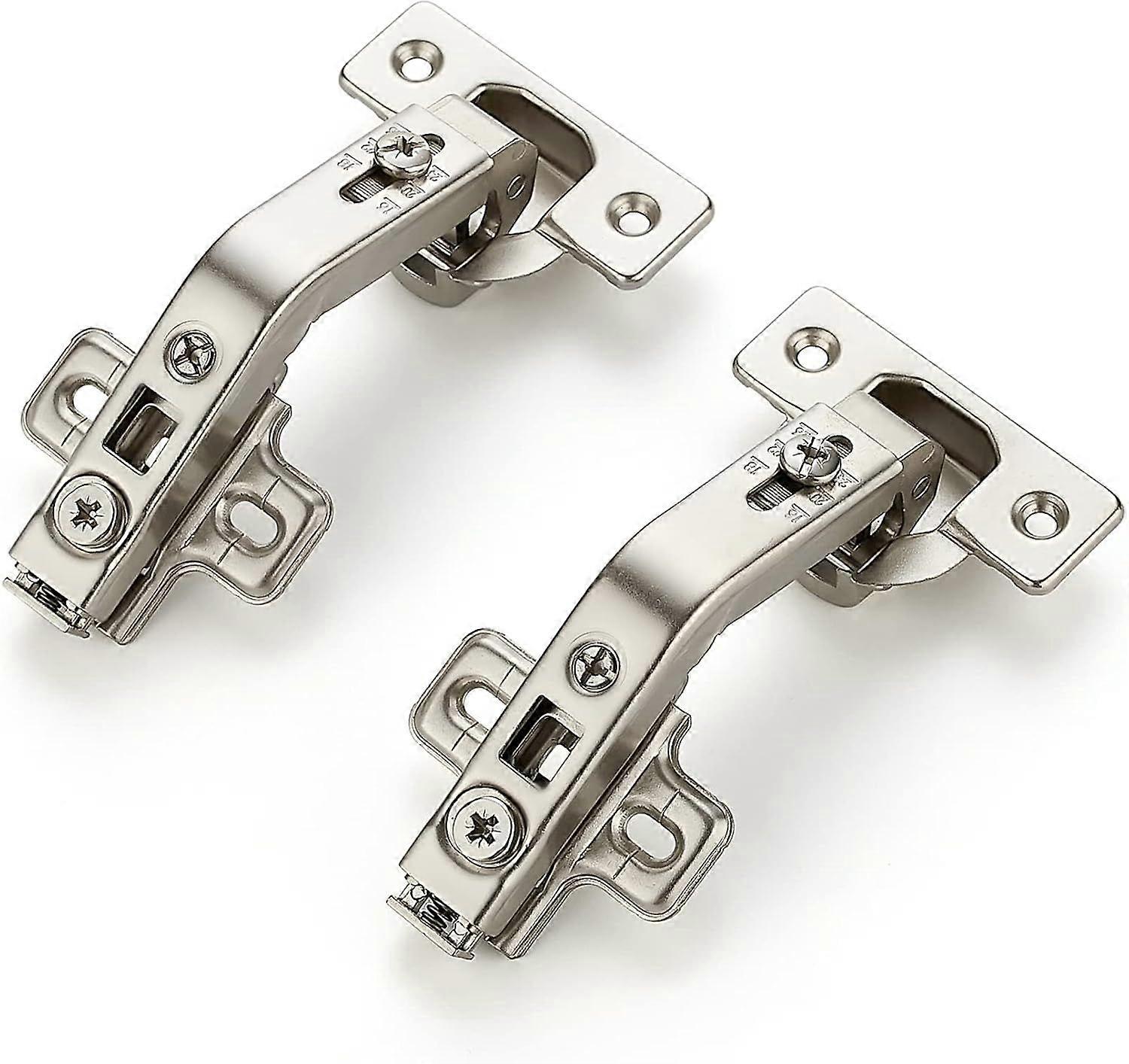 1 Pair 2 Pack Kitchen Cabinet Hinges, 135 Degree Kitchen Door Hinges Compatible