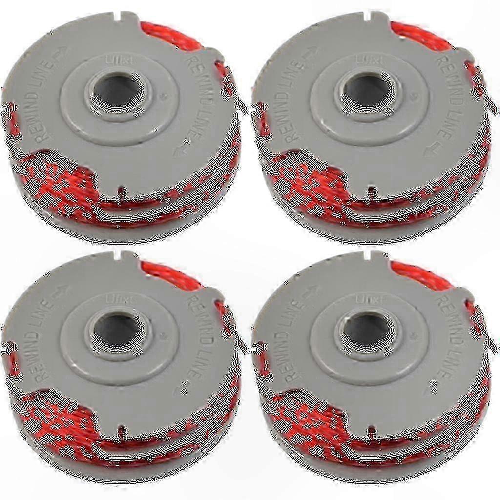 4-Pack Double Autofeed Trimmer Strimmer Spool with Line for Flymo Fly021 Models
