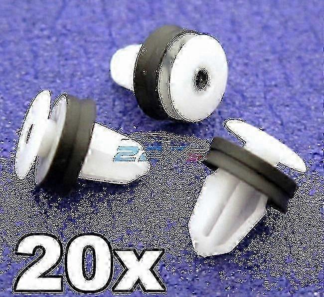 20-Pack Trim Clips for Van Side Door Moulding Replacement 2012+ Models
