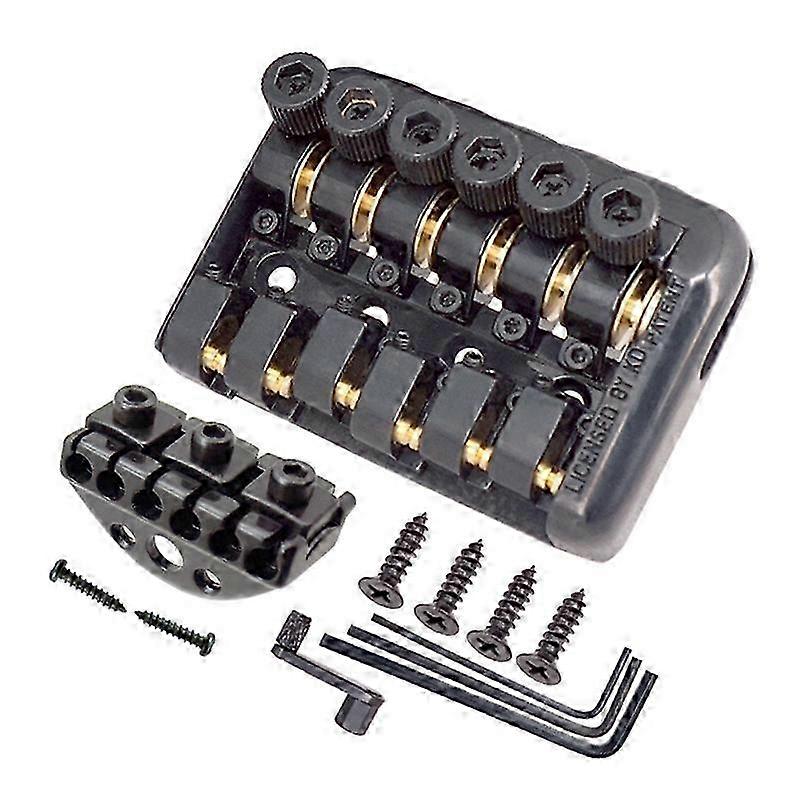 6 String Saddle Headless Electric Guitar Bridge Tailpiece